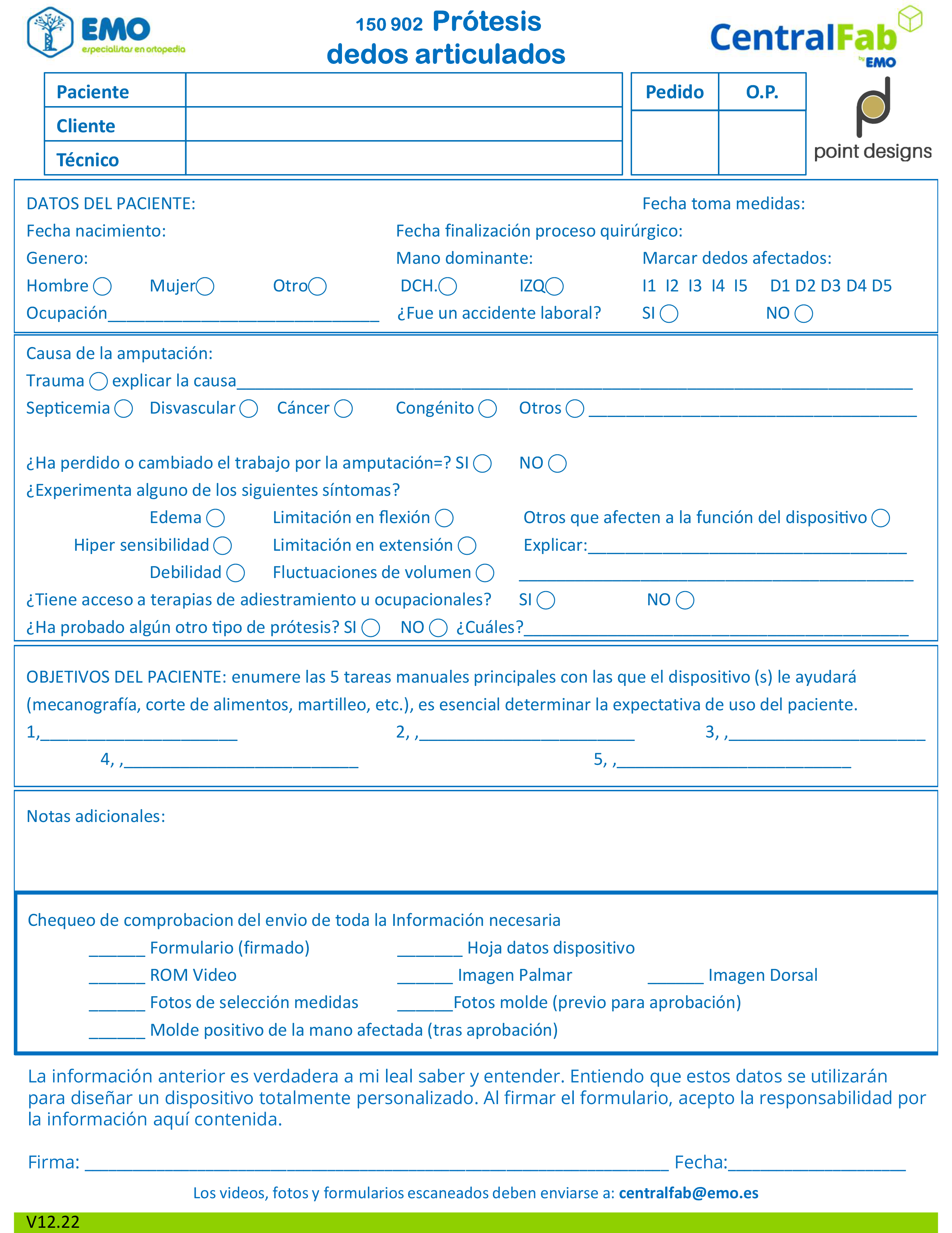 PROTESIS MULTIARTICULADAS DEDOS